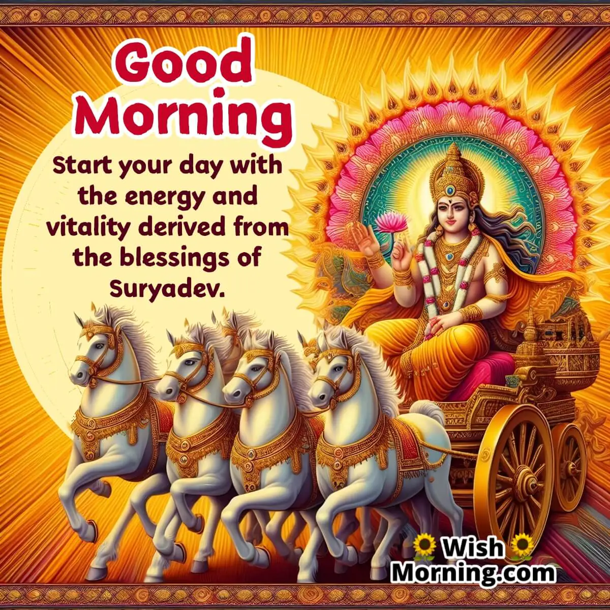 Sunrise With Suryadev