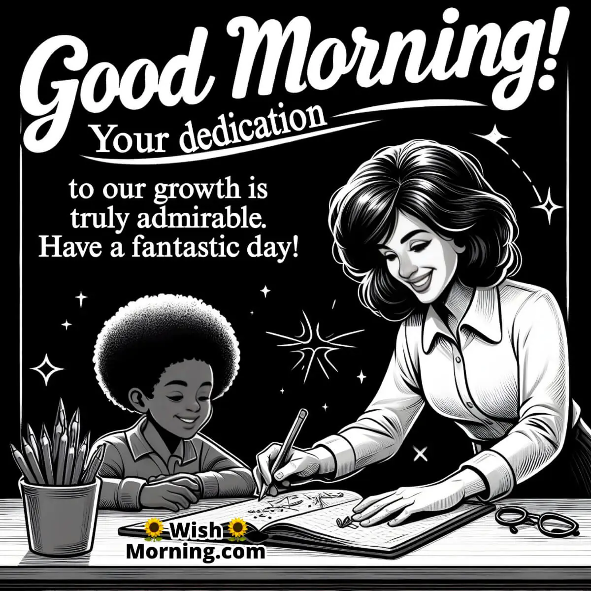 Teacher's Admirable Dedication Morning