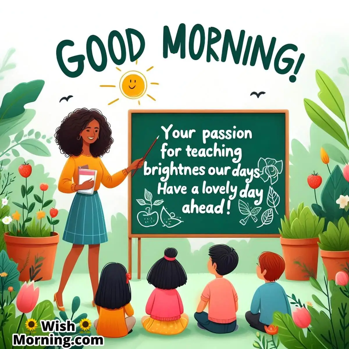 Teacher's Passionate Morning Teaching