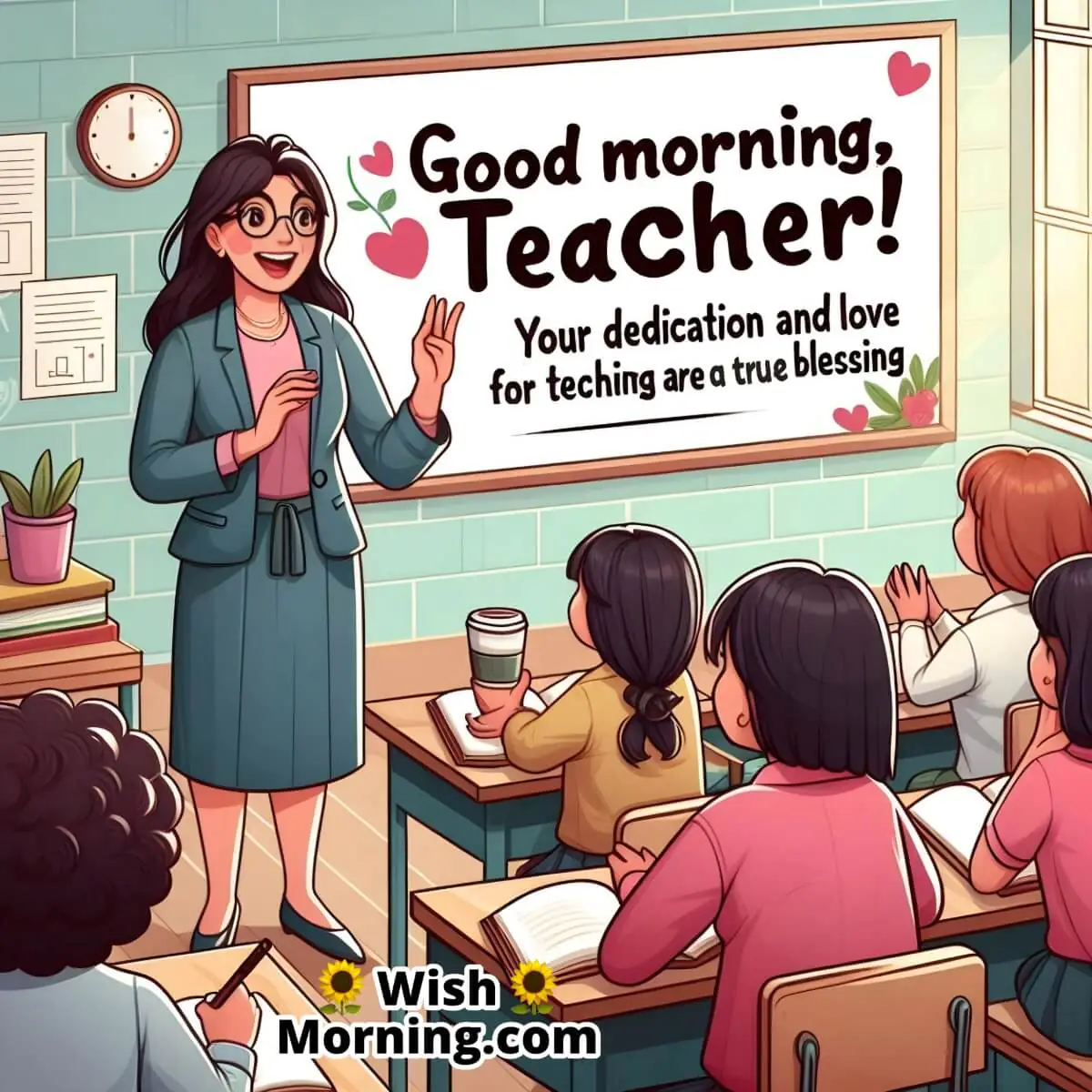 Teacher's True Morning Blessing