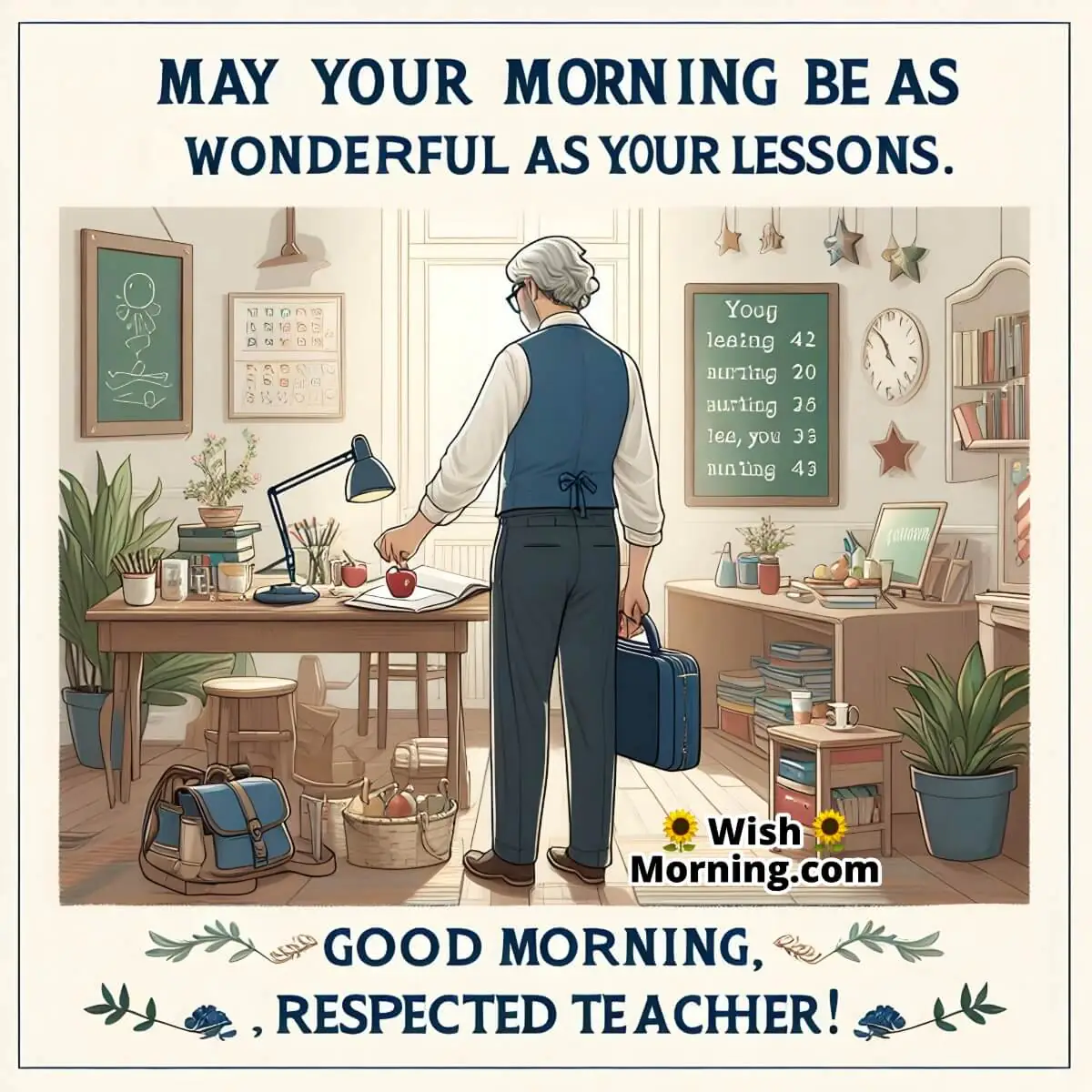 Wonderful Morning Lessons From Teacher