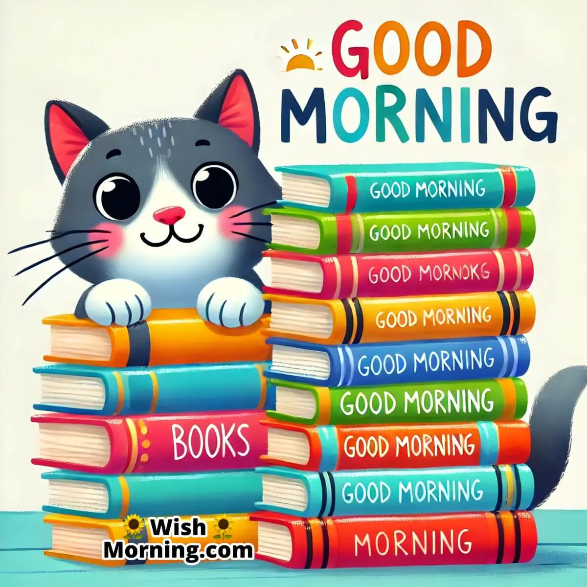 Good Morning Book Cat