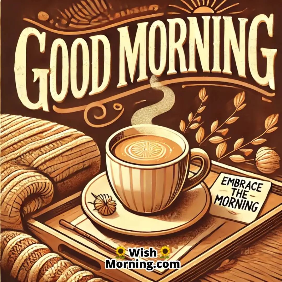 Good Morning Embrace The Morning