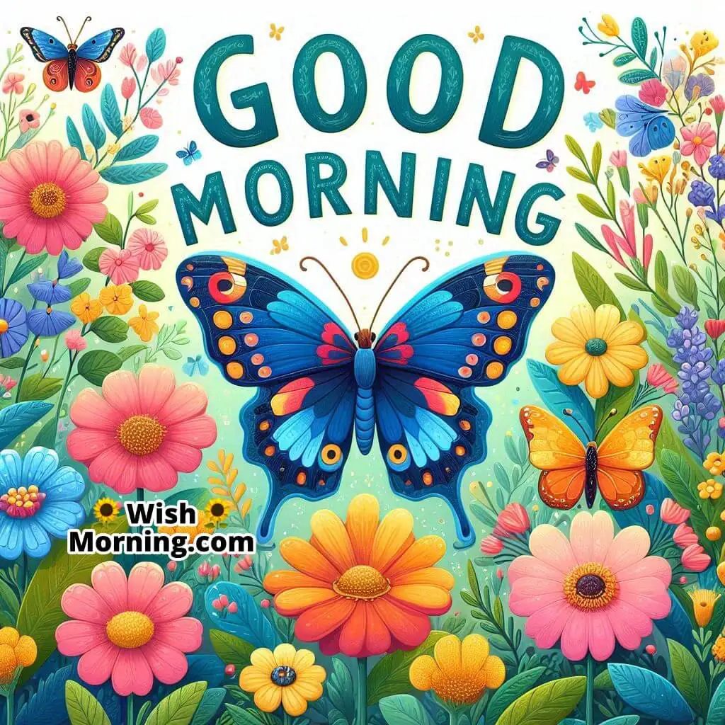 Good Morning Garden Butterfly