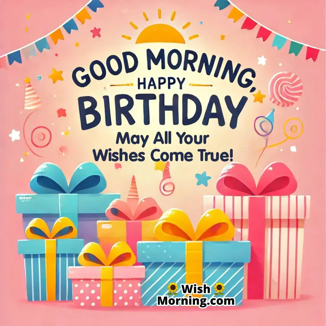 Good Morning, Happy Birthday! Gift Box Delight