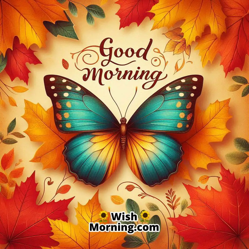 Good Morning Leafy Butterfly