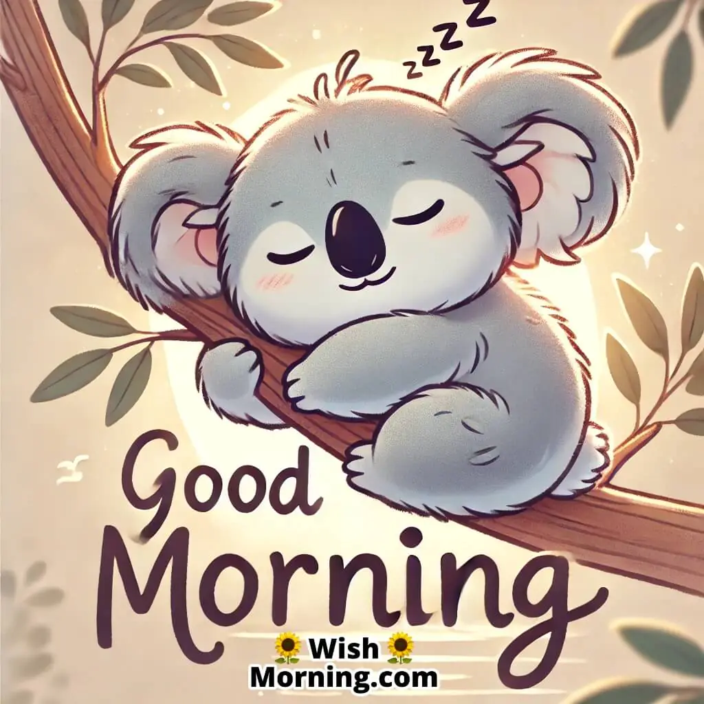 Good Morning Sleepy Koala