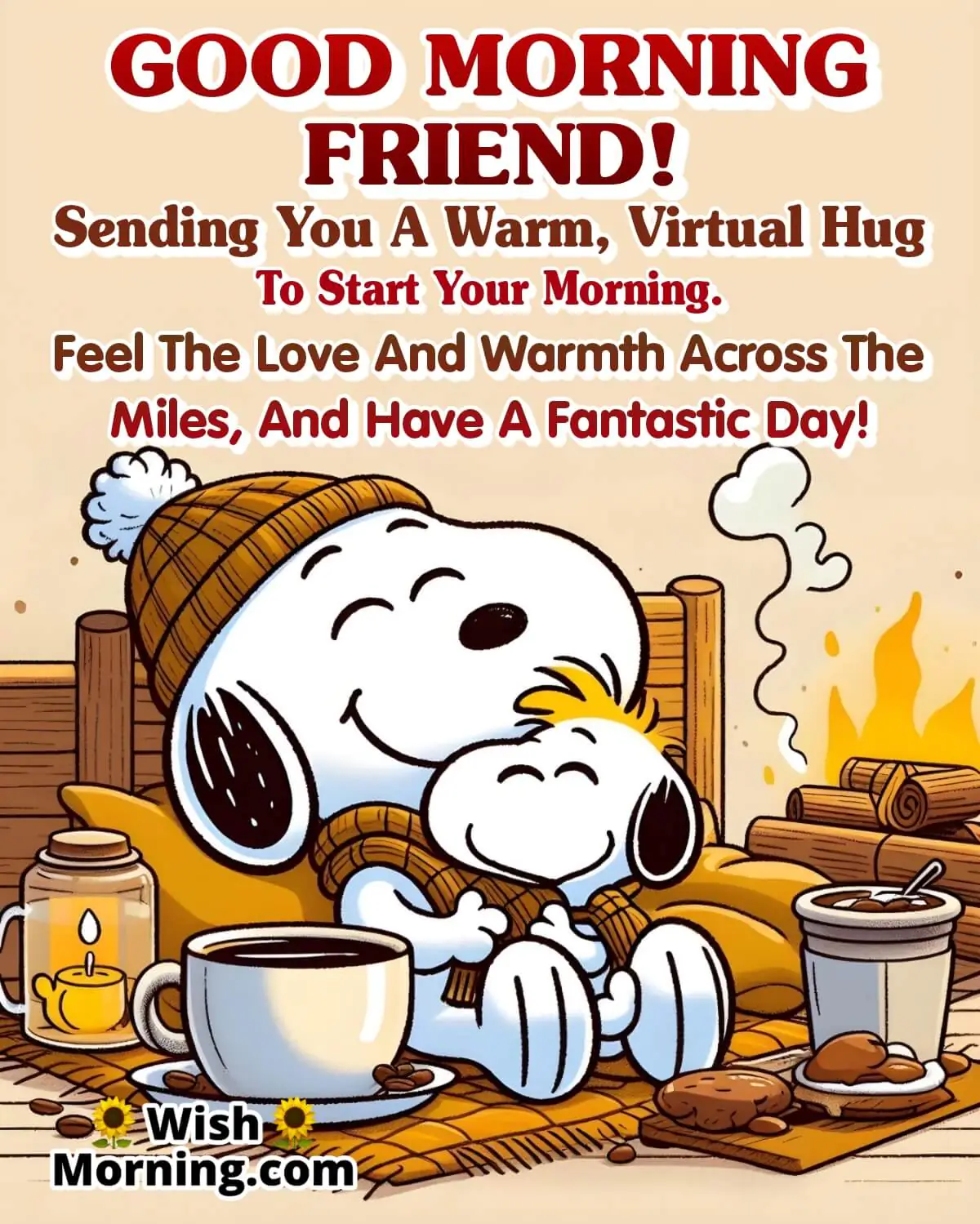 Morning Embrace Of Warmth For A Dear Friend