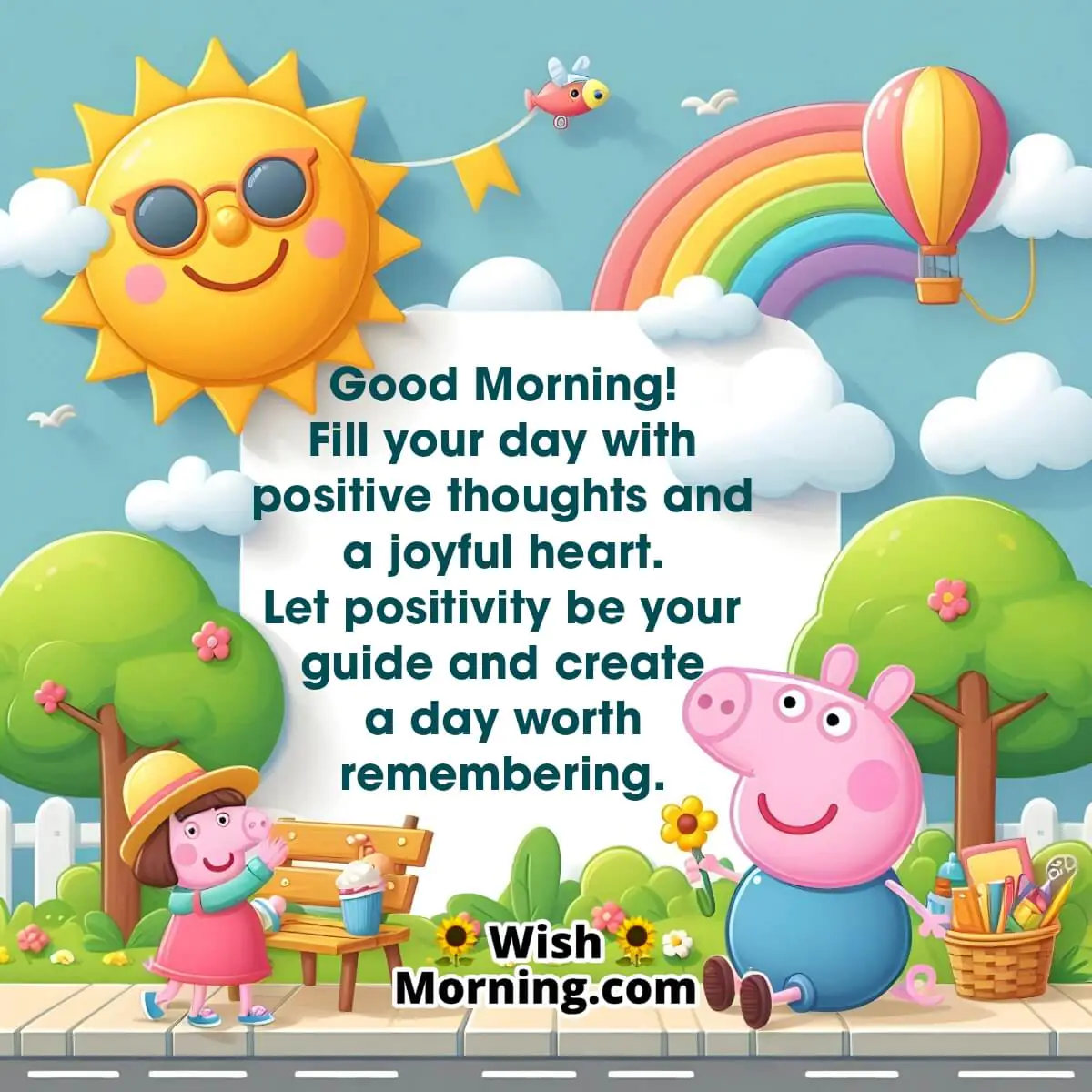 Morning Joy And Positivity To A Dear Friend