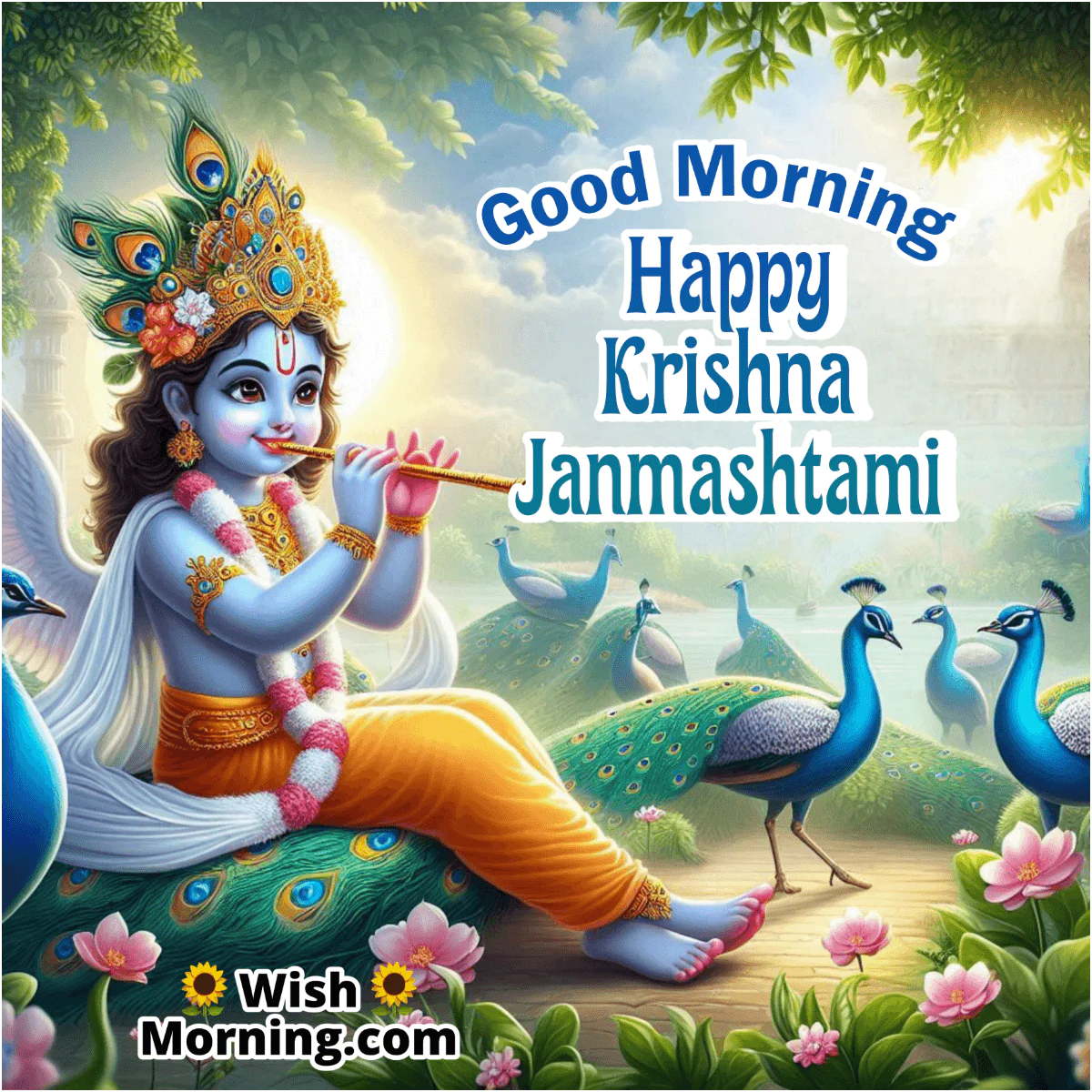Festive Joy Awaits On Krishna Janmashtami Morning