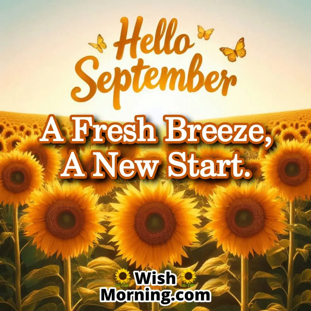 Hello September Quote