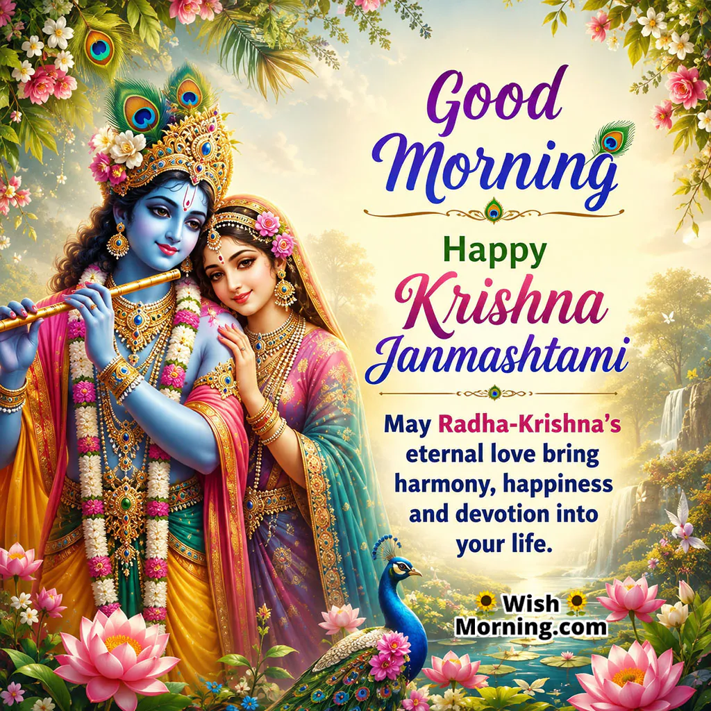Start Your Day With Krishna’s Love On Janmashtami