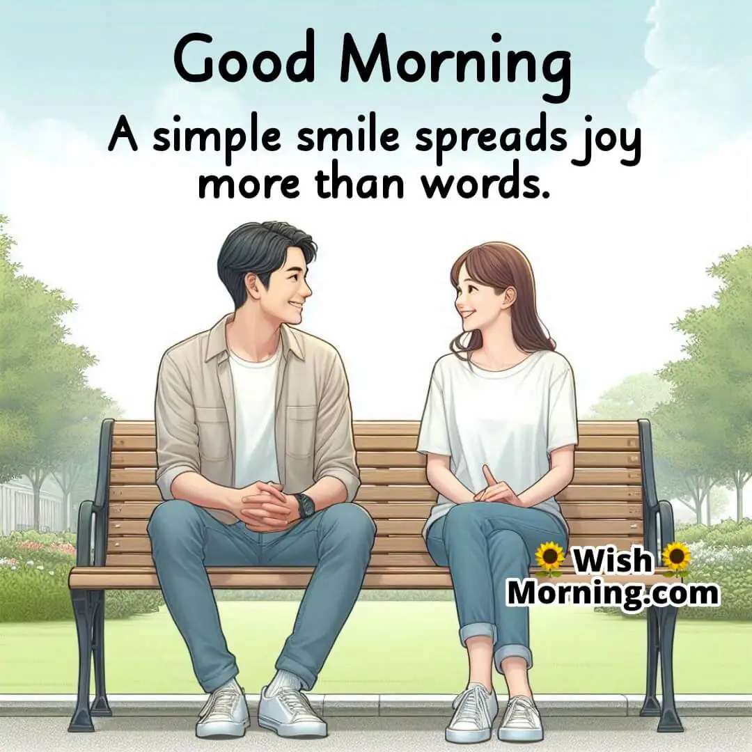 Group of people smiling together, showing the power of joy in connecting people, with simple background for text.
