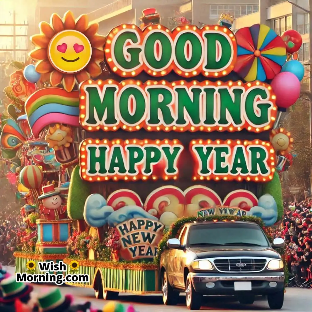Good Morning New Year’s Day City Parade Pic