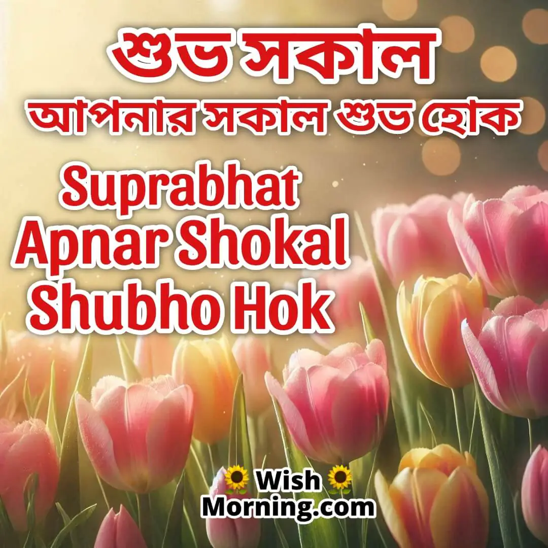 Suprabhat Apnar Shokal Shubho Hok