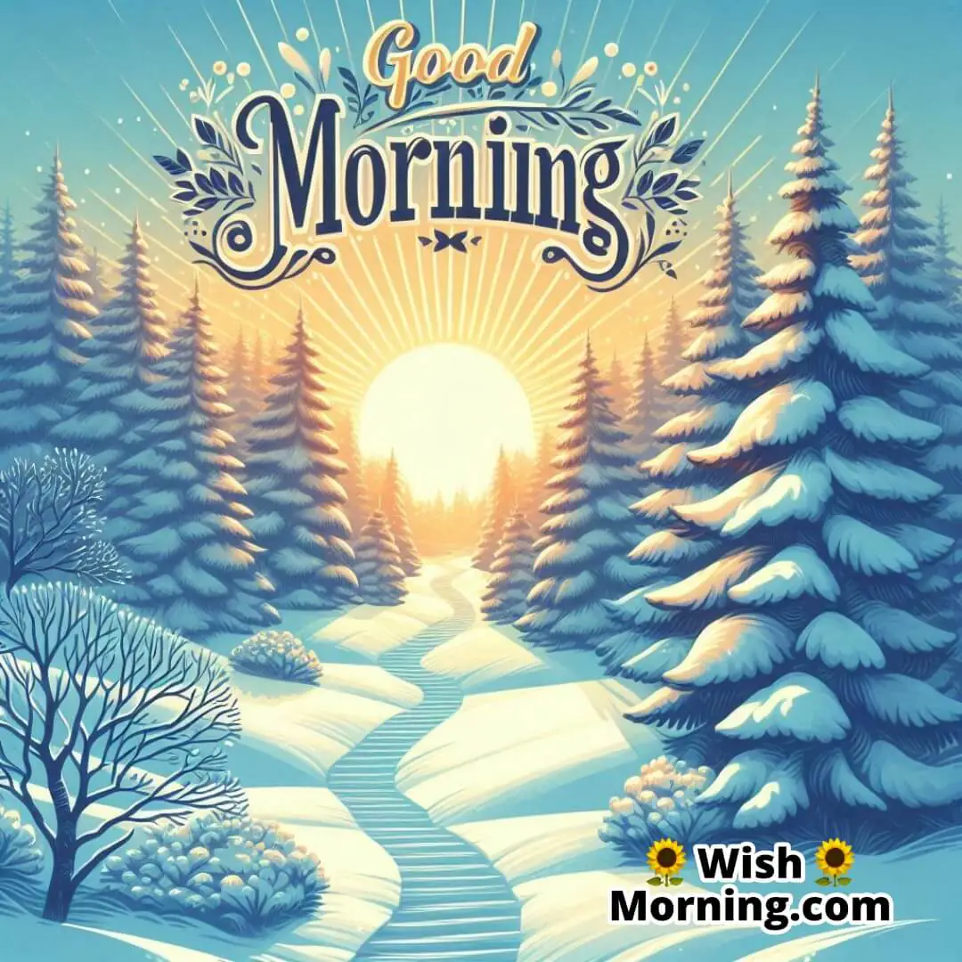 Winter Sunrise Of Hope