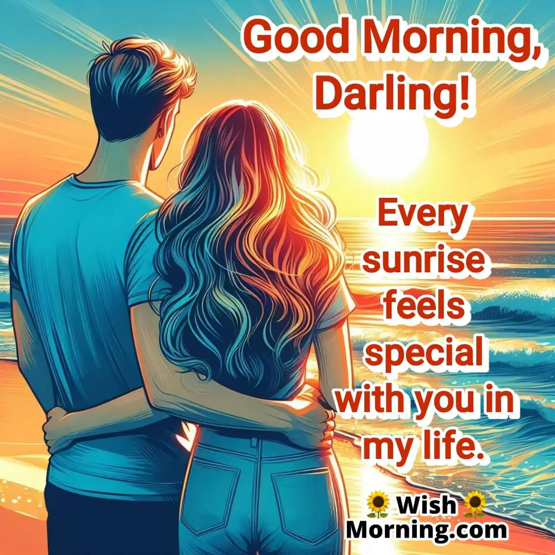 Good Morning Romantic Text For Darling
