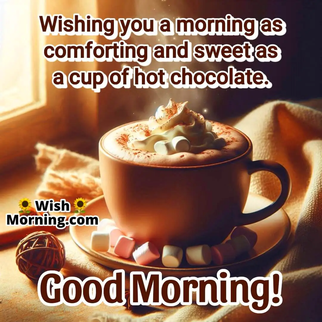 Sweet Hot Chocolate Morning Wish