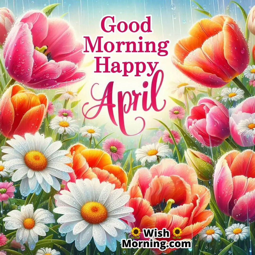 Good Morning April Blossoms