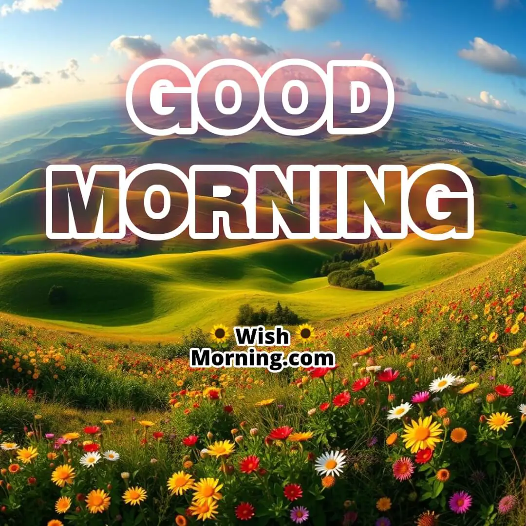 Good Morning Lush Green Spring Landscape