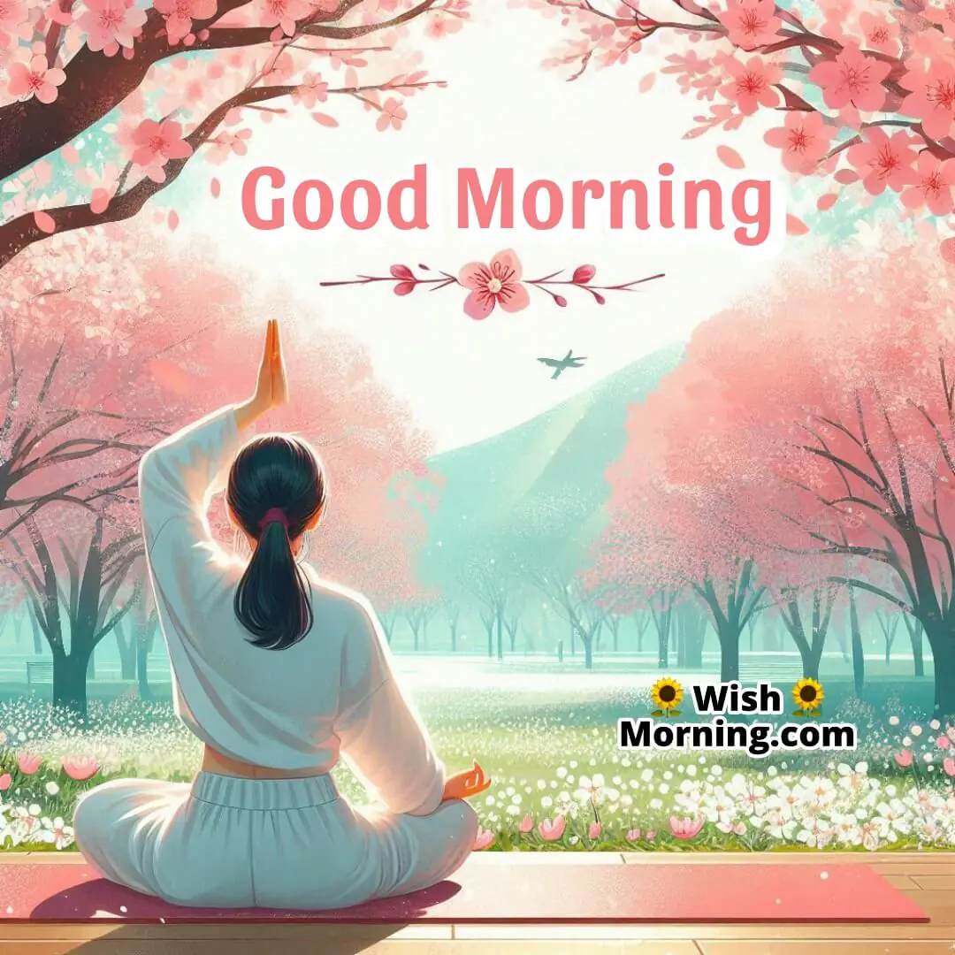 Good Morning Spring Yoga In Nature