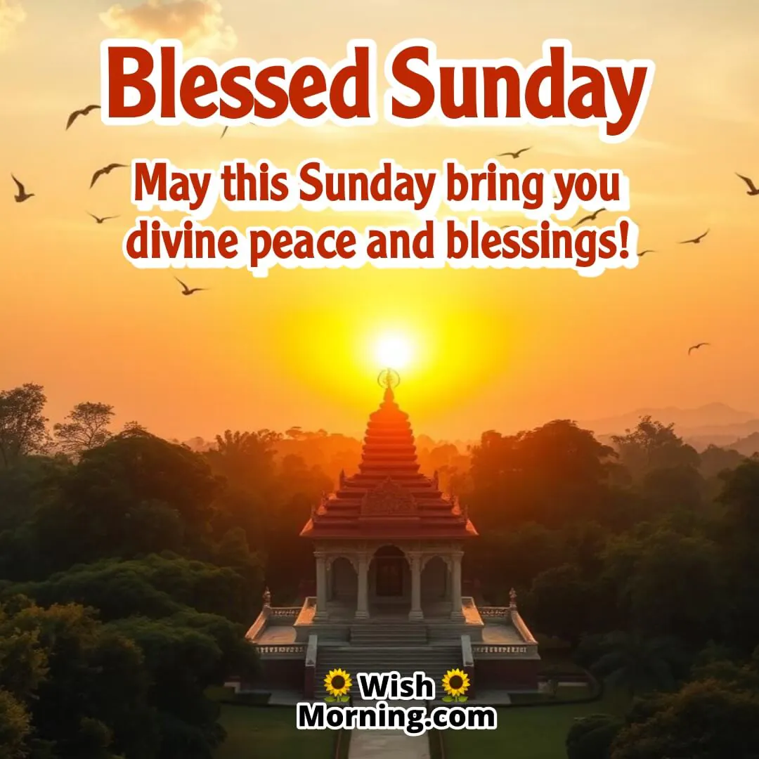 Sunday Spiritual Blessings & Reflection
