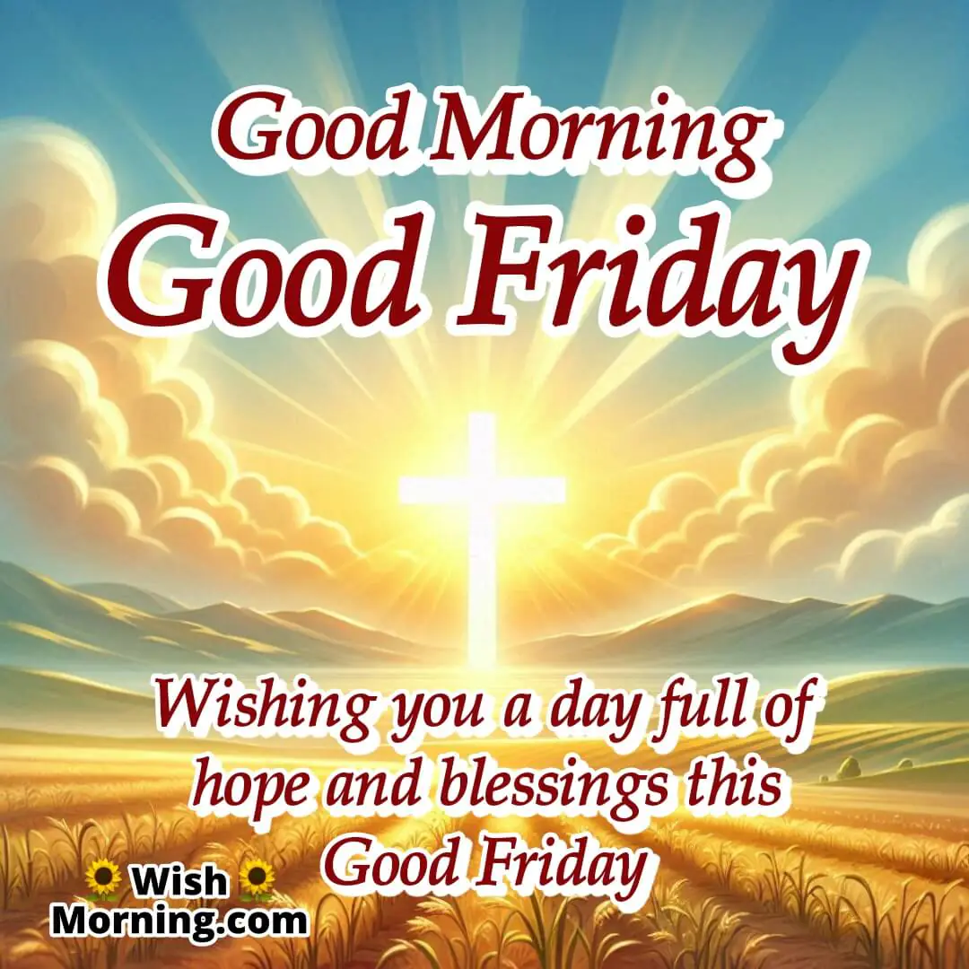 Good Morning Good Friday Blessings