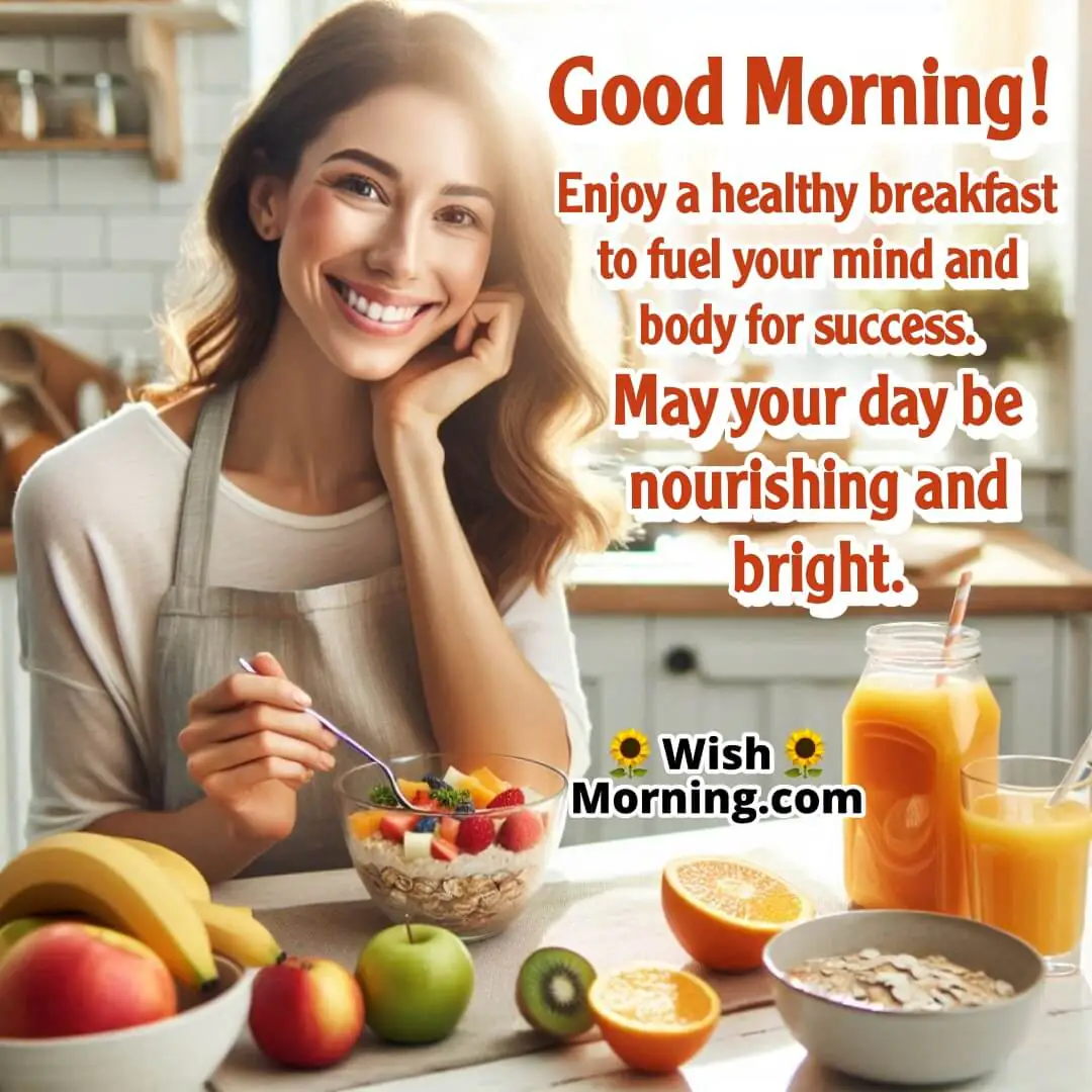 A refreshing and nourishing start to the day symbolizing health and positivity.