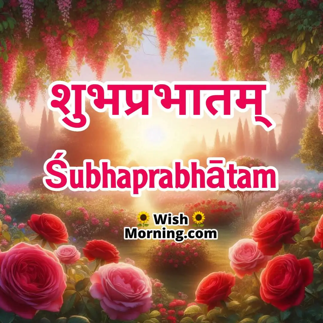 Good Morning Sanskrit Pic