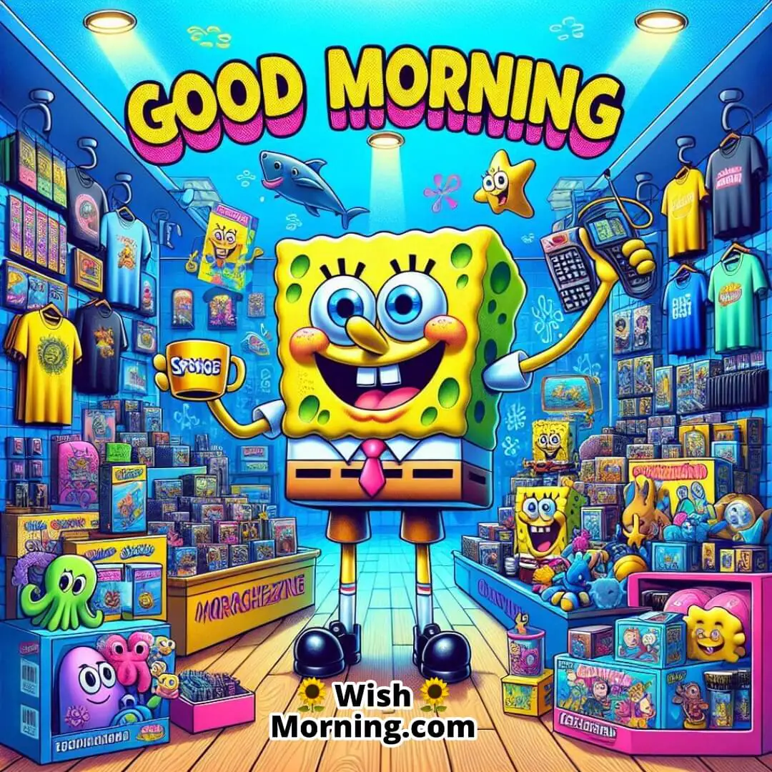 Good Morning Spongebob Squarepants Cartoon
