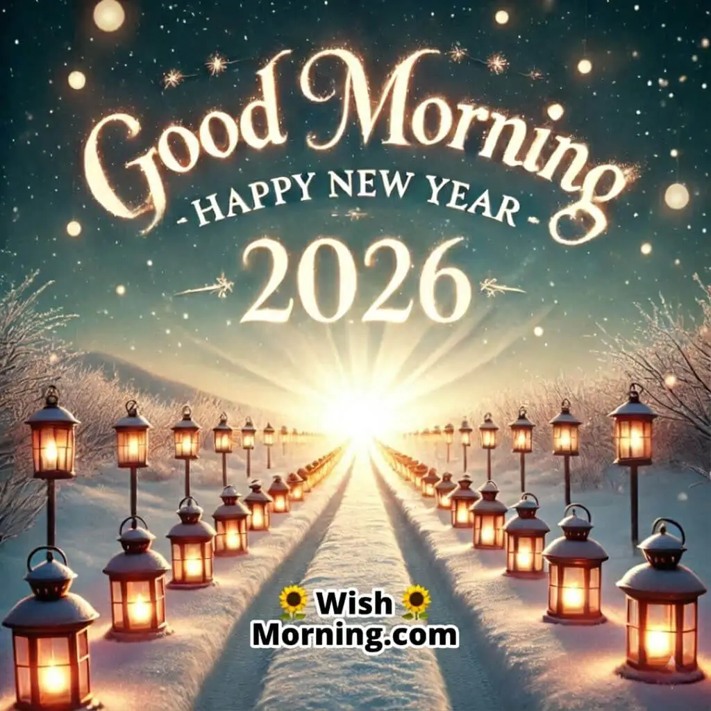 Good Morning New Year 2026 Image
