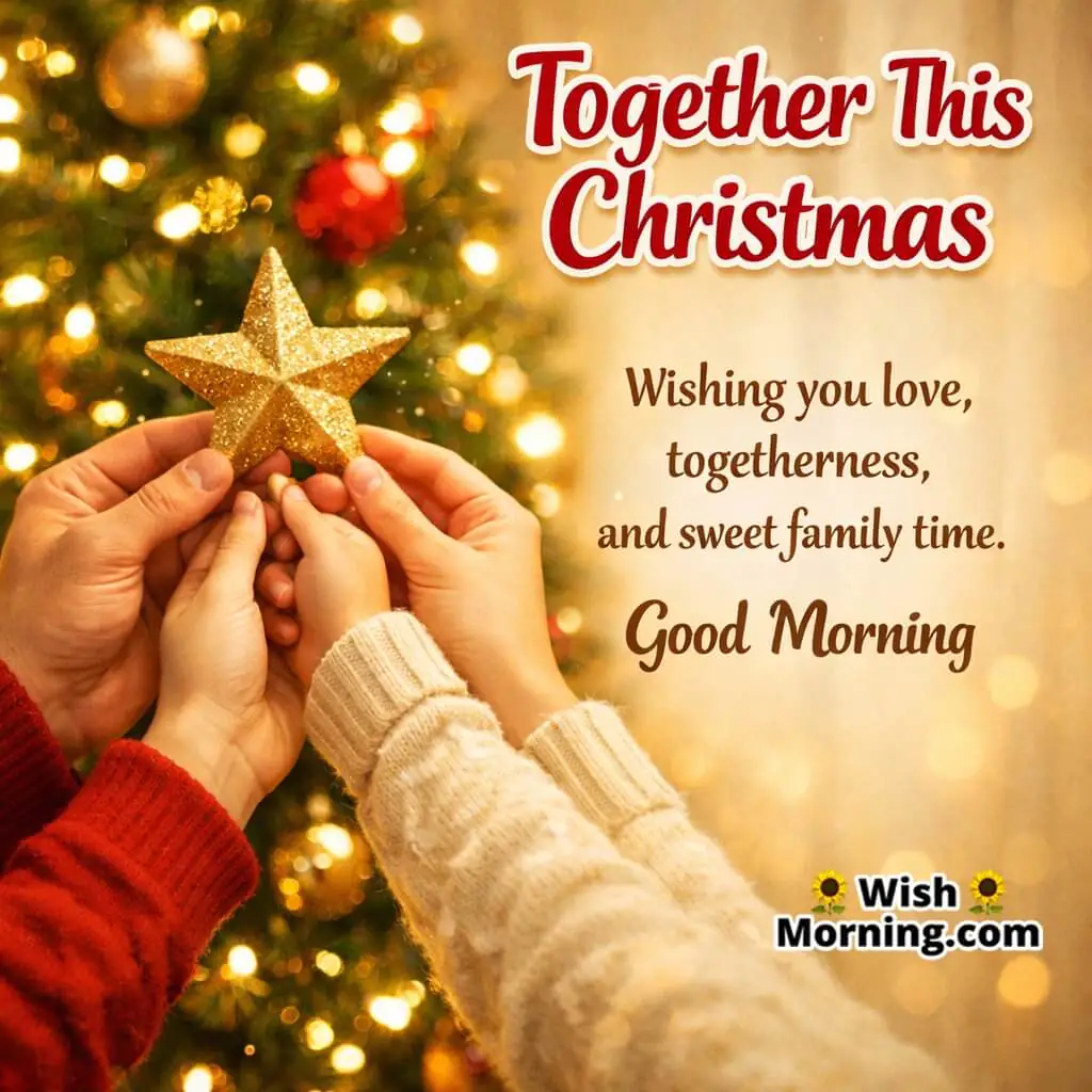 Togetherness Christmas Family Wish Wish image featuring warm holiday vibes symbolizing love, bonding, and family joy.