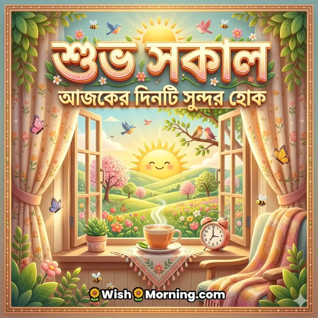 Bengali Good Morning Beautiful Day Wishes