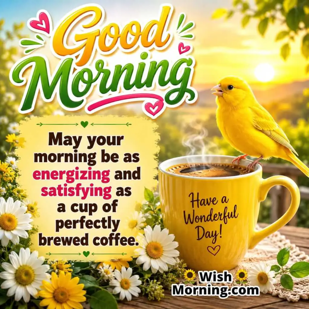 Energizing Morning Coffee Experience