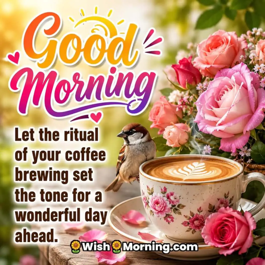 Morning Coffee Ritual Setting The Tone